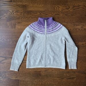 Eddie Bauer collectibles Women's sweater sz.S petite wool/angora
